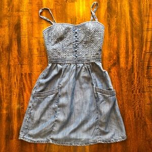 American Eagle denim sundress